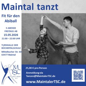 Fit für den Abiball - Tanzworkshop (5 Termine) @ Turnhalle Büchertalschule