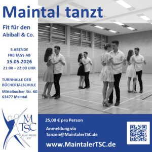 Fit für den Abiball & Co. - Tanzworkshop (5 Termine) @ Turnhalle Büchertalschule