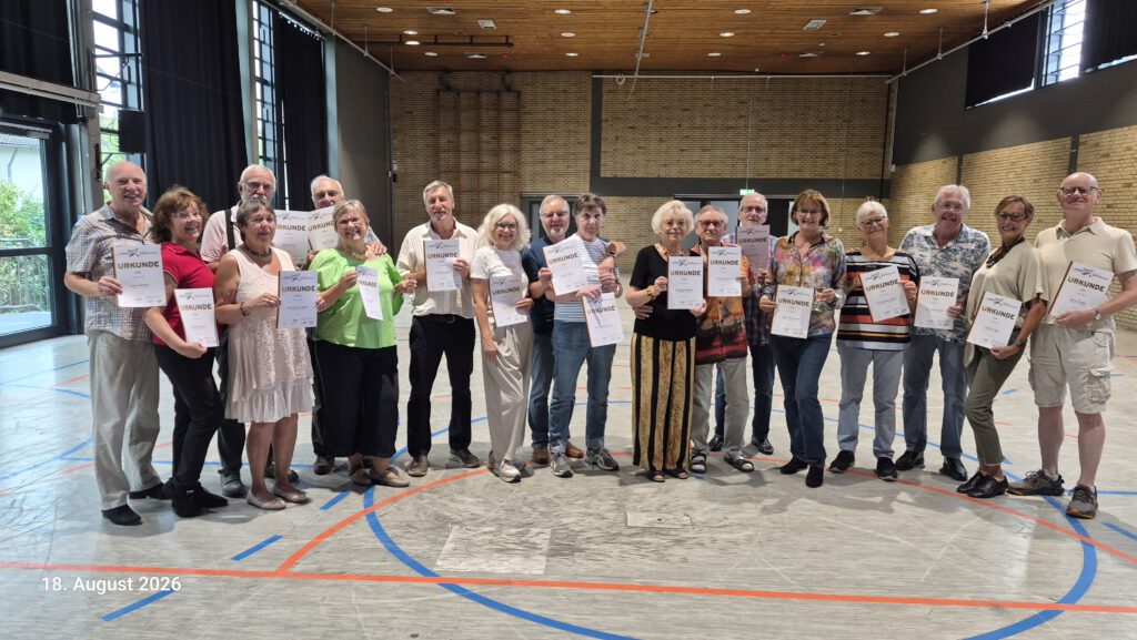 DTSA Urkundenüberreichung