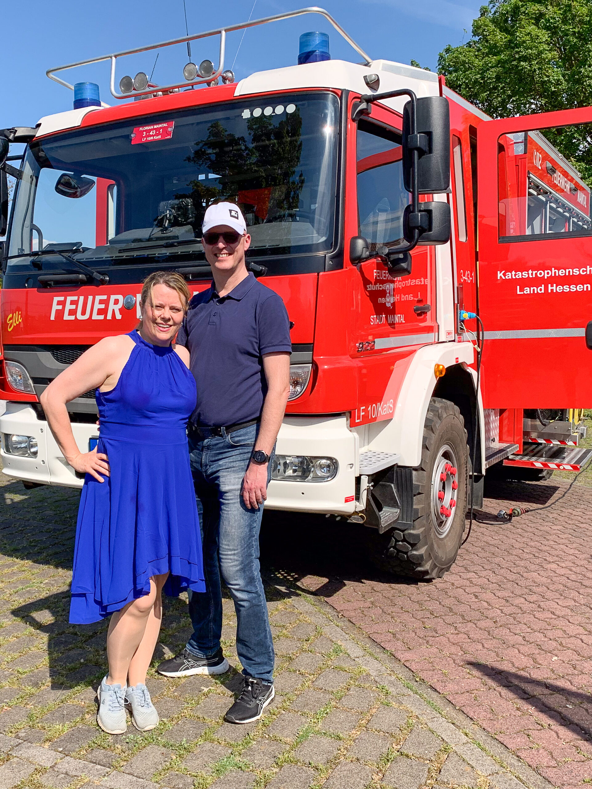 Salsa Vorführung Feuerwehrfest Hochstadt